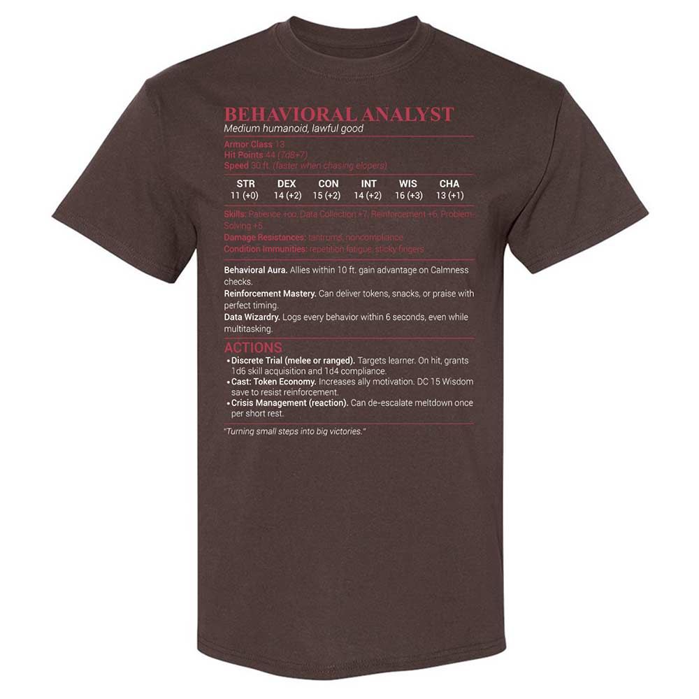 Behavioral Analyst - Dark Chocolate - 7