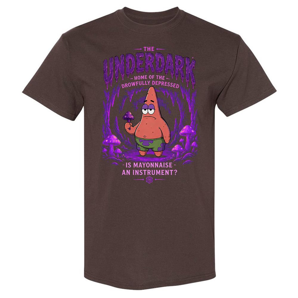 The Underdark Classic Unisex T-Shirt - Dark Chocolate - 7