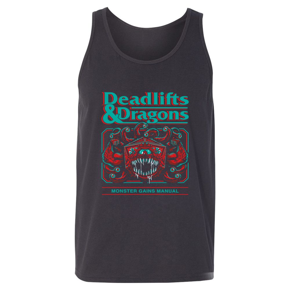 Deadlifts & Dragons Beholder - Dark Grey - 7