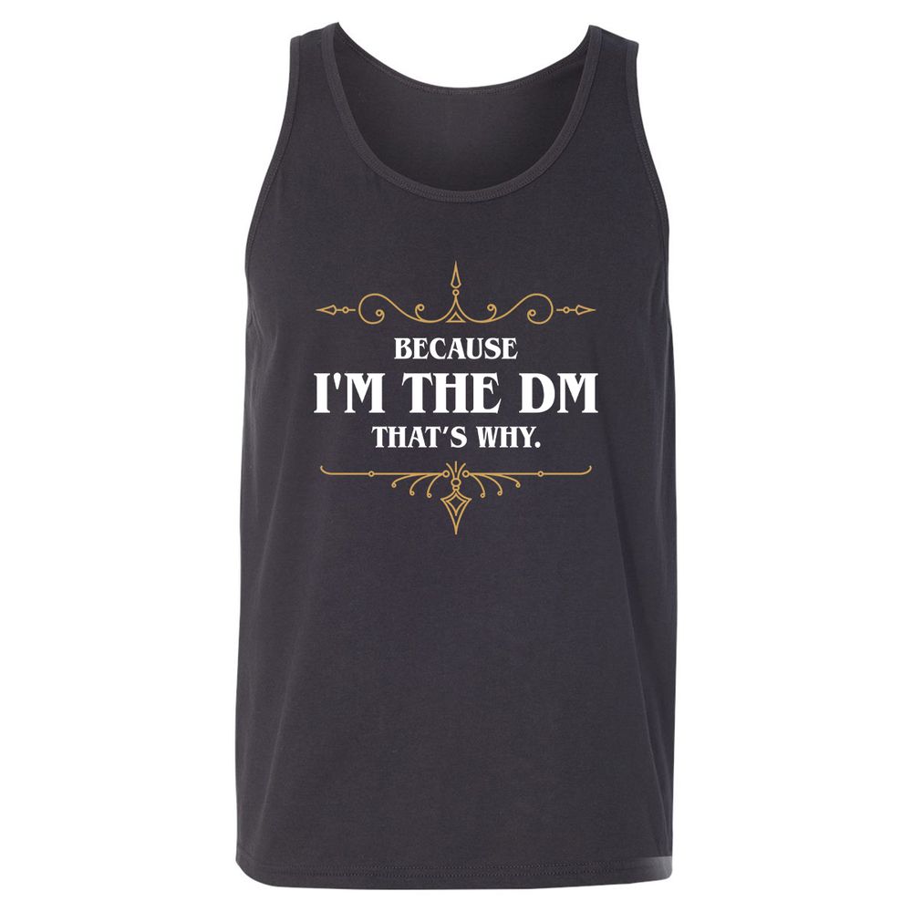 Because I'm the Master That's Why - Dark Grey - 7