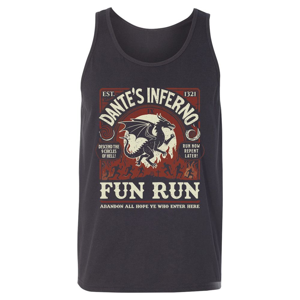 Dante’s Inferno Fun Run – Faerun Fantasy - Dark Grey - 7