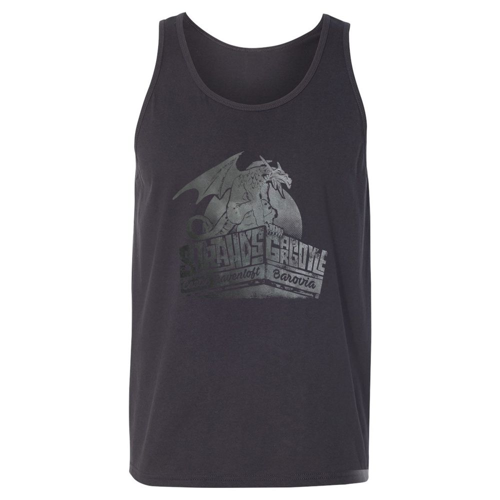 Strahd’s Gargoyle Unisex Jersey Tank - Dark Grey - 7