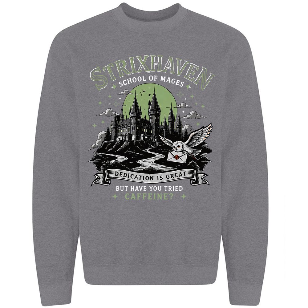 Strixhaven - School Of Mages Classic Unisex Sweatshirt - Graphite Heather - 7