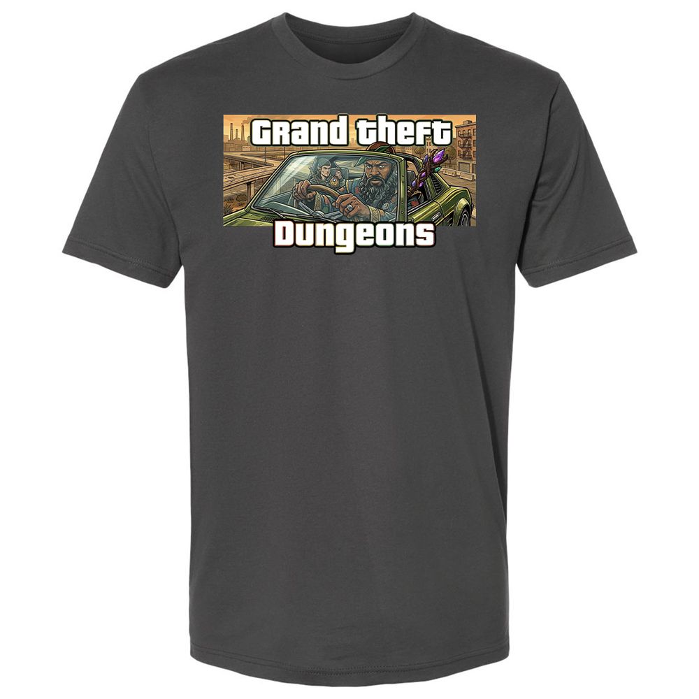 Grand Theft Dungeons Premium Unisex T-Shirt - Heavy Metal - 7
