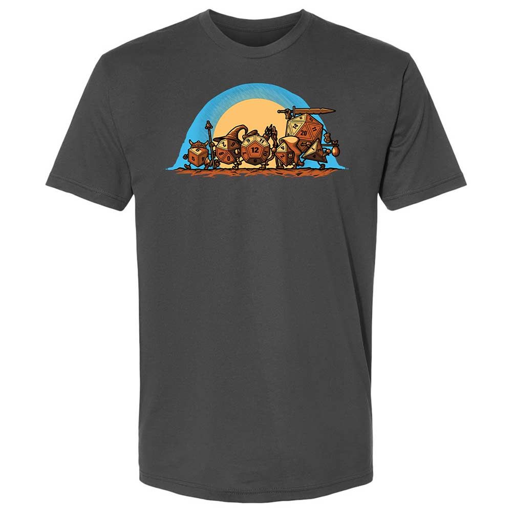 The Fellowship Of The Dice Premium Unisex T-Shirt - Heavy Metal - 7