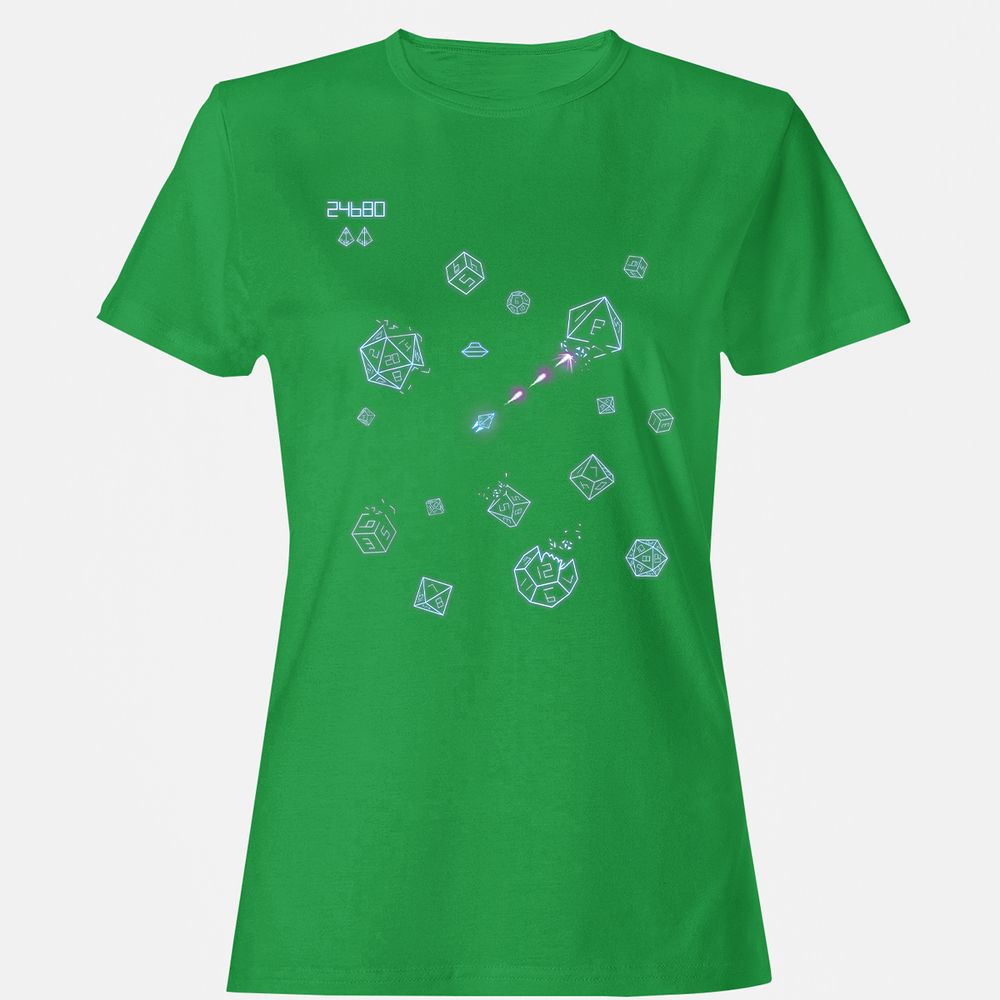 The Dices Game Women's T-Shirt - Irish Green - 7