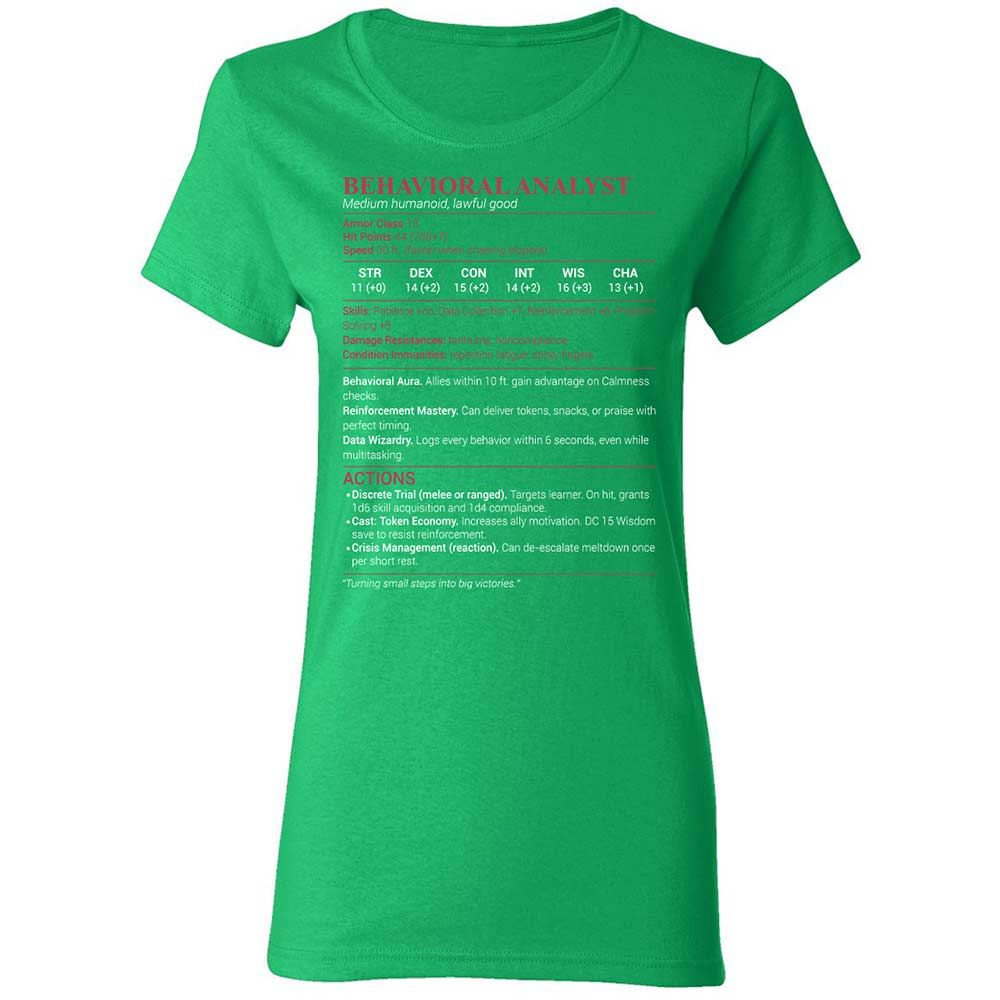 Behavioral Analyst - Irish Green - 7