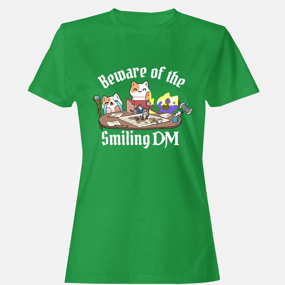 Beware of the Smiling DM - Irish Green - 7