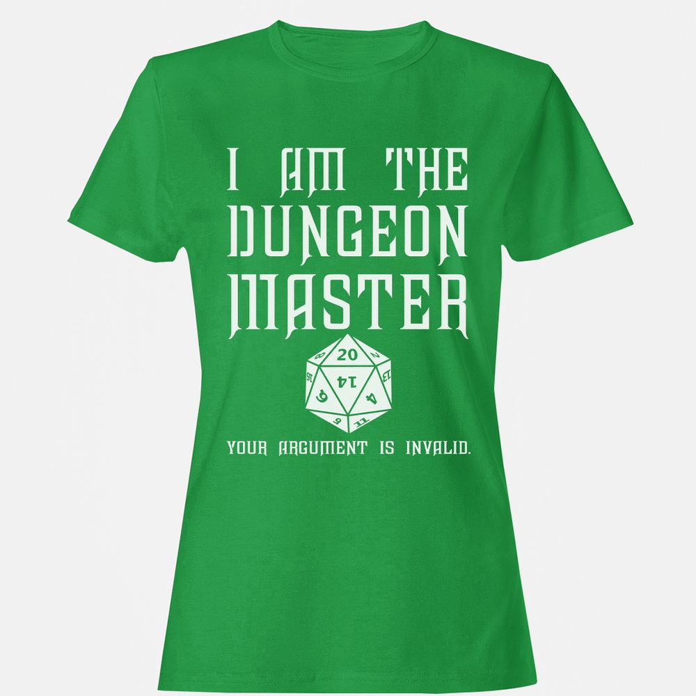 I Am The Dungeon Master - Irish Green - 7