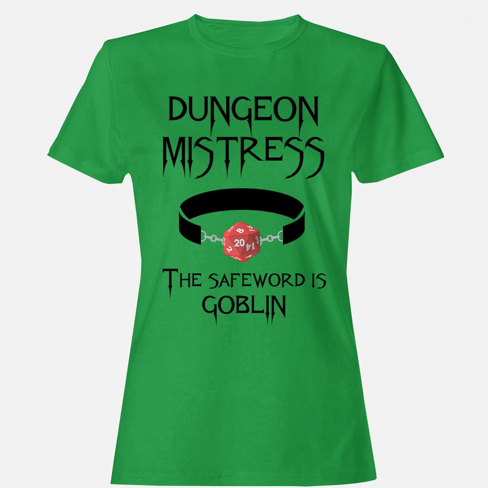 Dungeon Mistress Women's T-Shirt - Irish Green - 7
