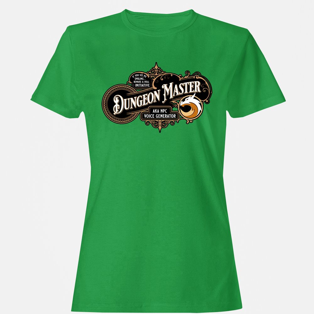 Dungeon Master Women's T-Shirt - Irish Green - 7