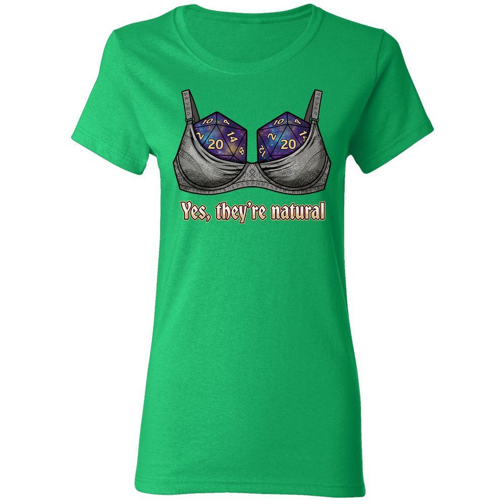 They Are Natural Nat20 Women's T-Shirt - Irish Green - 7