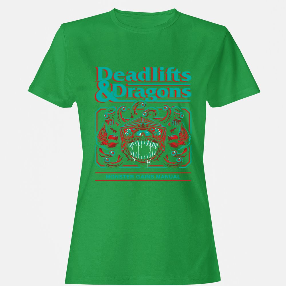 Deadlifts & Dragons Beholder - Irish Green - 7