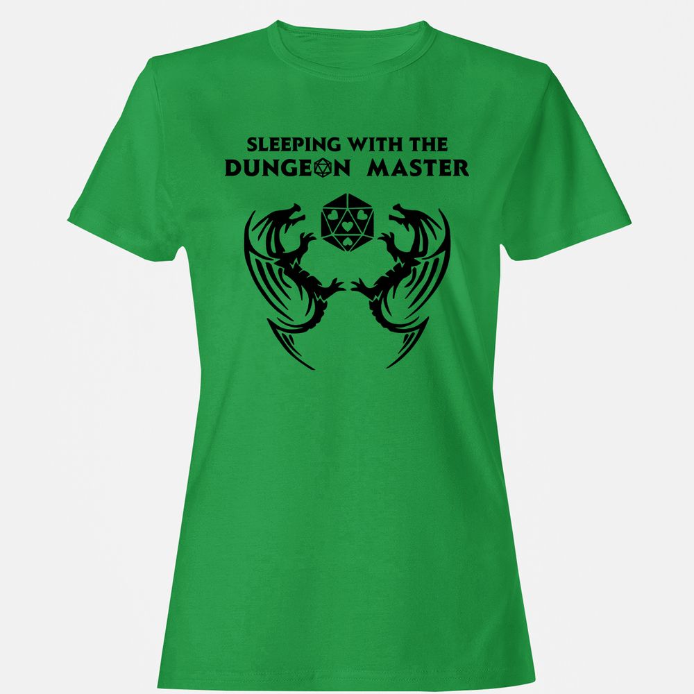 Sleeping With The DM Women's T-Shirt - Irish Green - 7