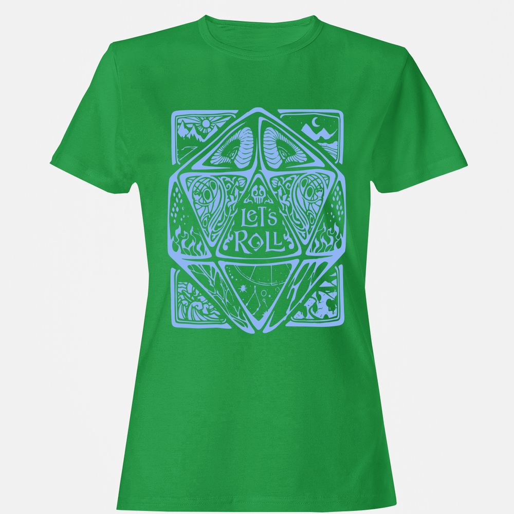Let's Roll Women's T-Shirt - Irish Green - 7