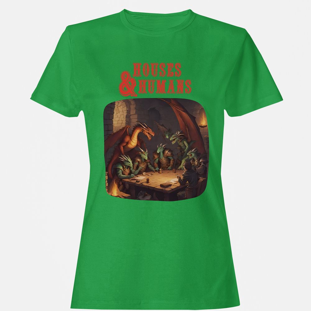 Houses And Humans Women's T-Shirt - Irish Green - 7