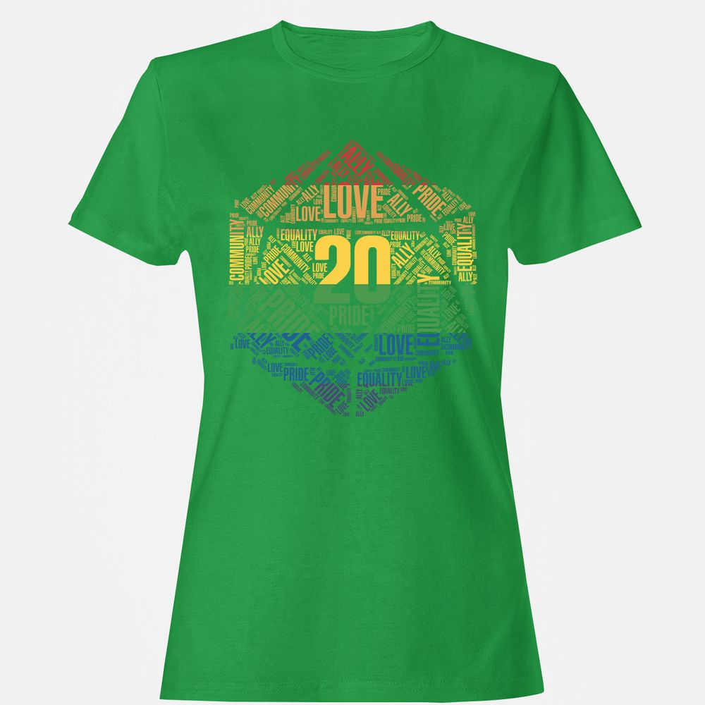 D20 Pride Women's T-Shirt - Irish Green - 7