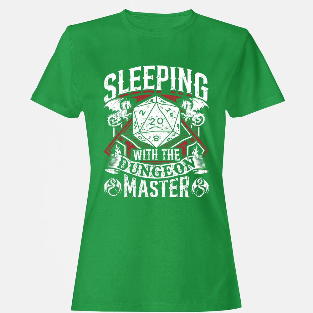 Sleeping With The DM Women's T-Shirt - Irish Green - 7