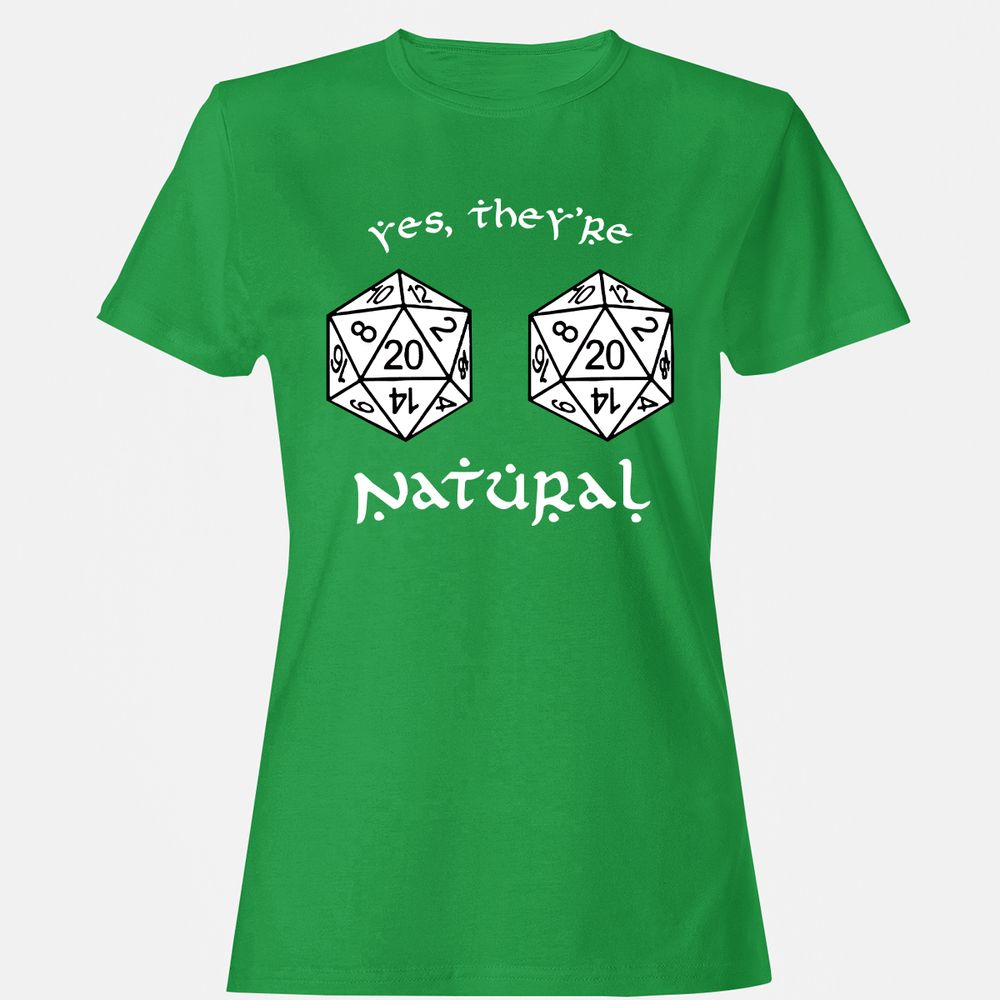 They Are Natural Women's T-Shirt - Irish Green - 7