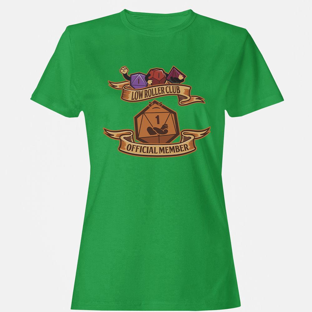 Low Roller Club Women's T-Shirt - Irish Green - 7