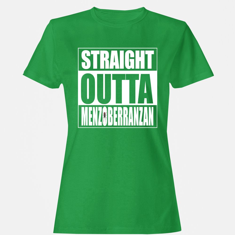 Straight Outta Menzoberranzan Women's T-Shirt - Irish Green - 7