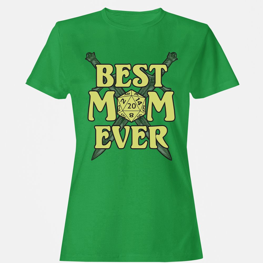 Best Mom Ever Women's T-Shirt - Irish Green - 7