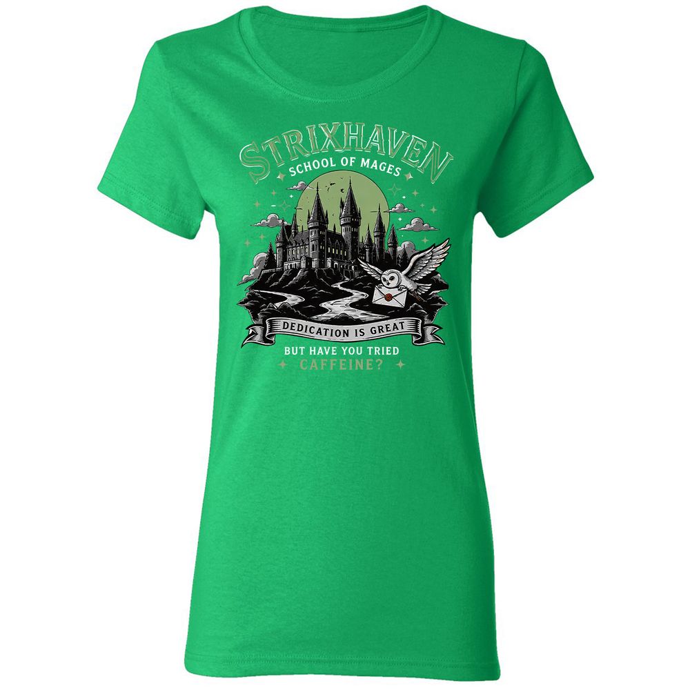 Strixhaven - School Of Mages Women's T-Shirt - Irish Green - 7