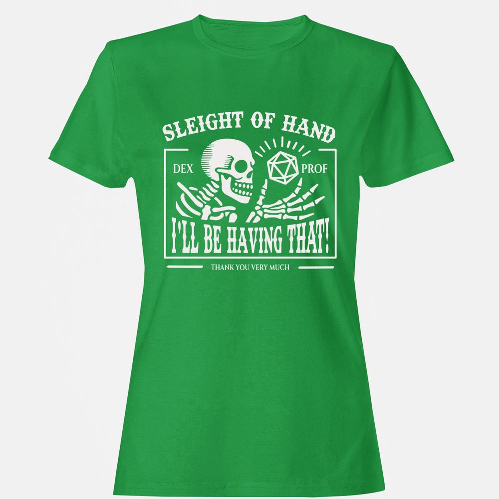 Sleight of Hand – I’ll Be Having That! - Irish Green - 7