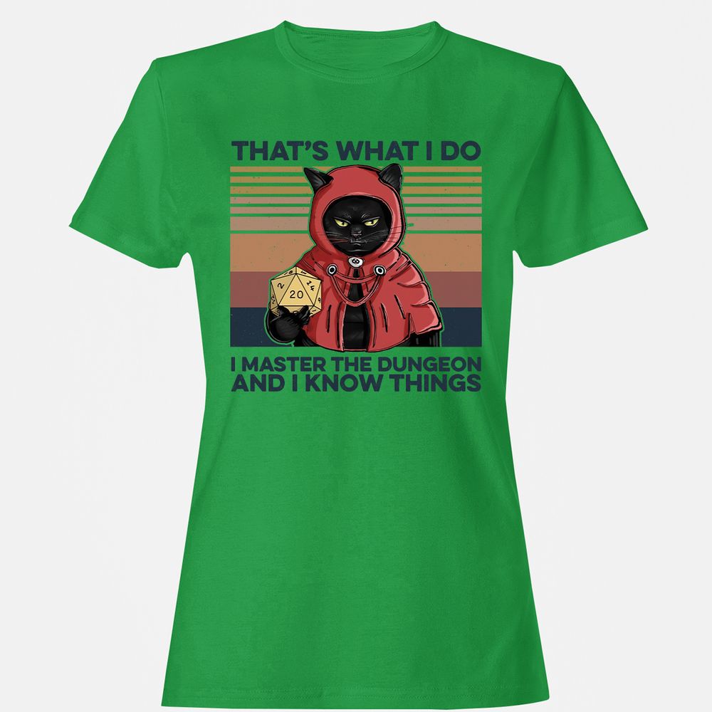 I Master The Dungeons Women's T-Shirt - Irish Green - 7