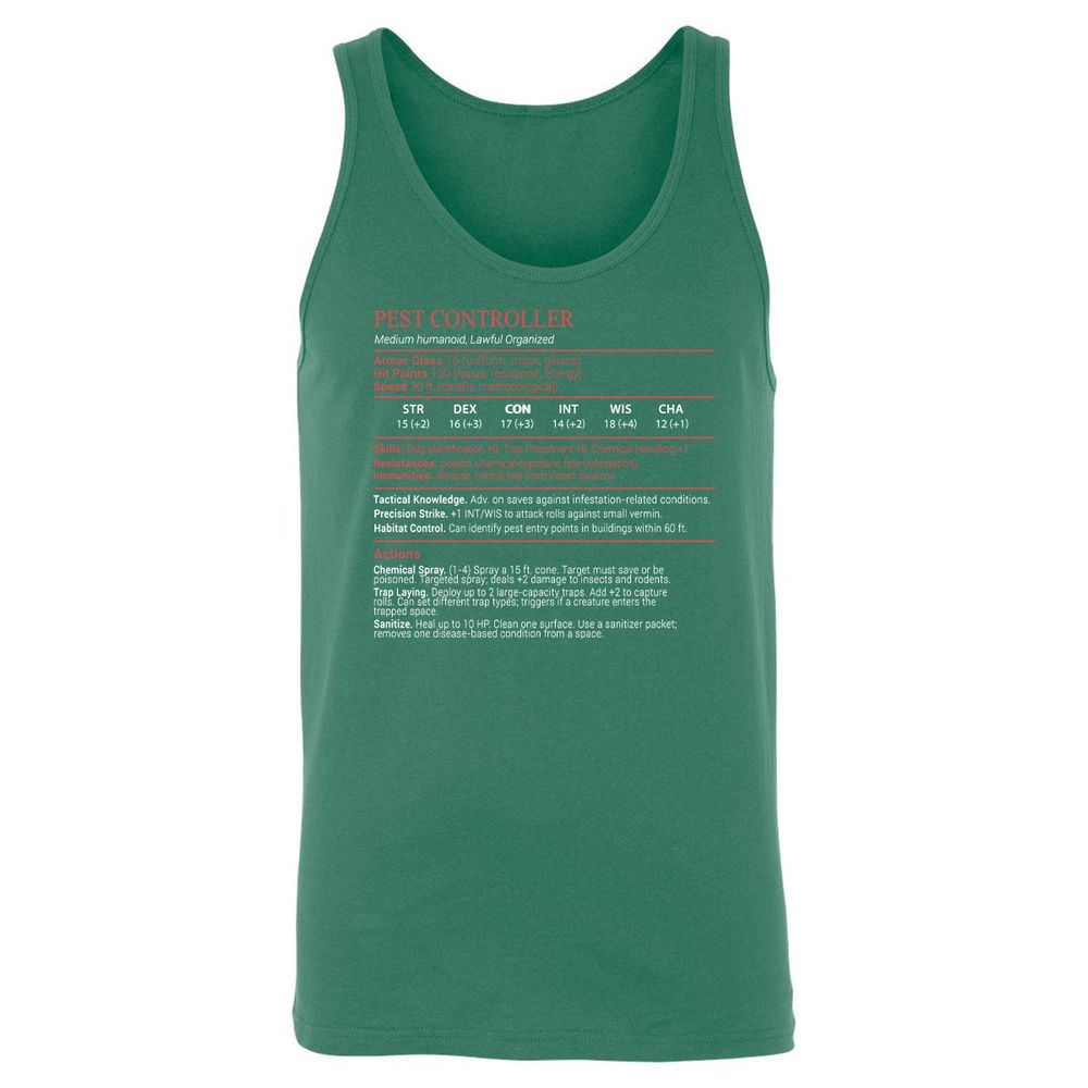 Pest Controller Stats Block - Kelly - 7