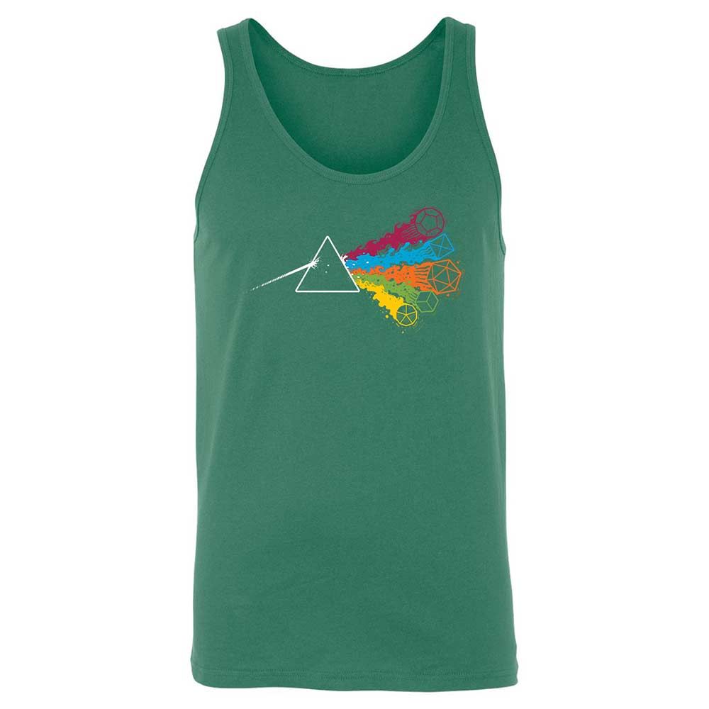 Dark Side Of The Dices Unisex Jersey Tank - Kelly - 7