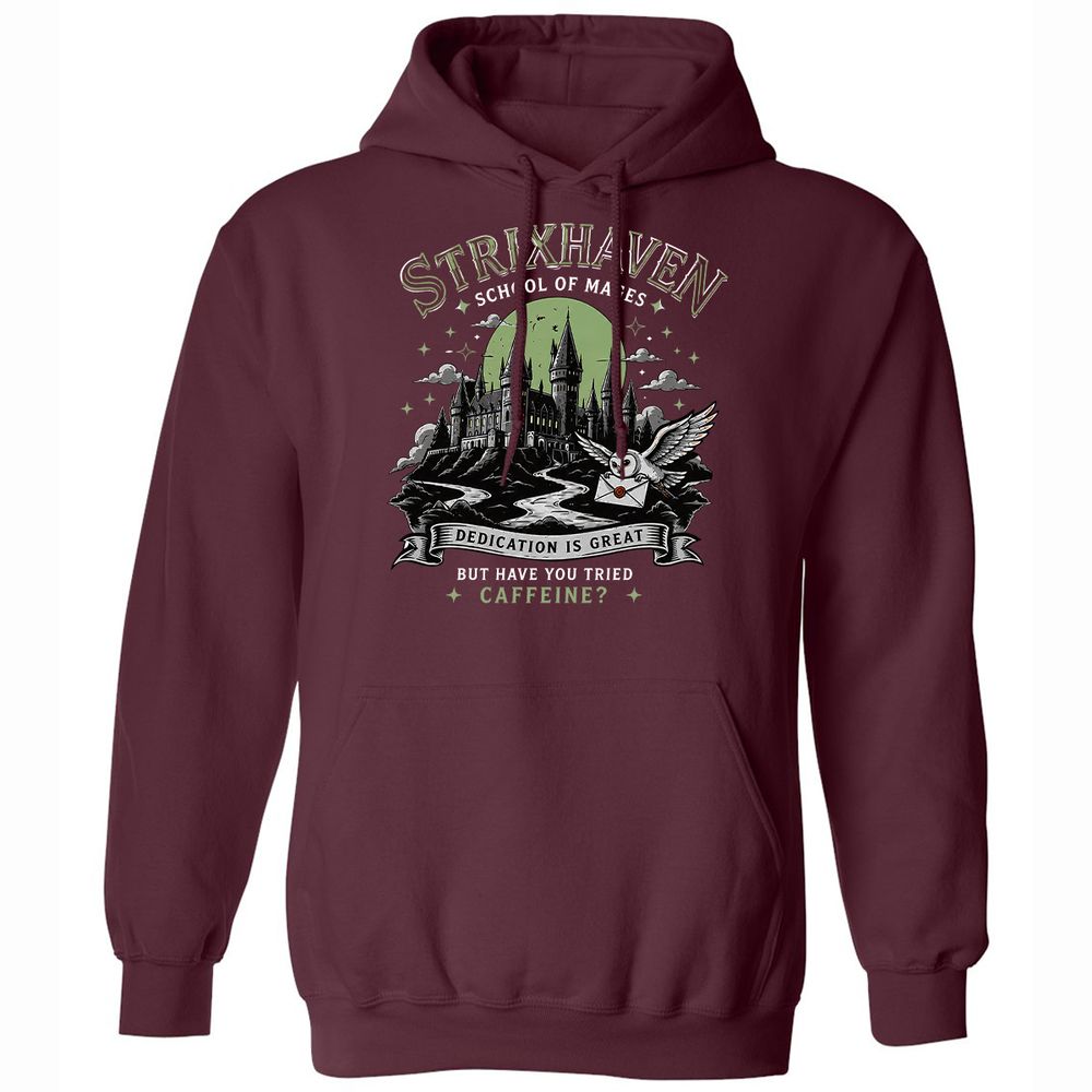 Strixhaven - School Of Mages Classic Unisex Hoodie - Maroon - 7