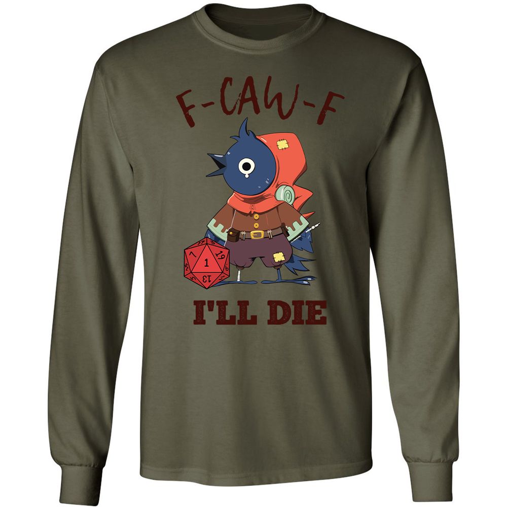 Funny F-CAW-F Kenku Crow - Military Green - 7