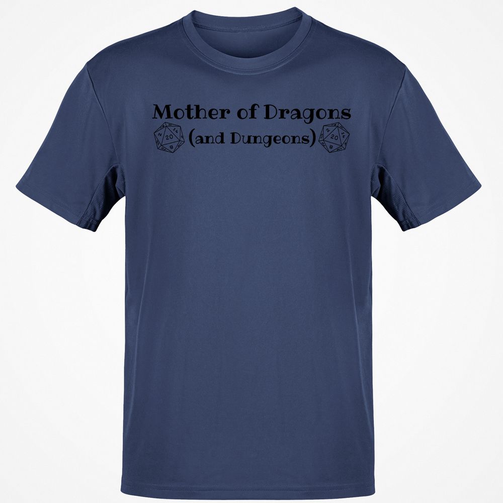 Mother Of Dragons Classic Unisex T-Shirt - Navy - 7