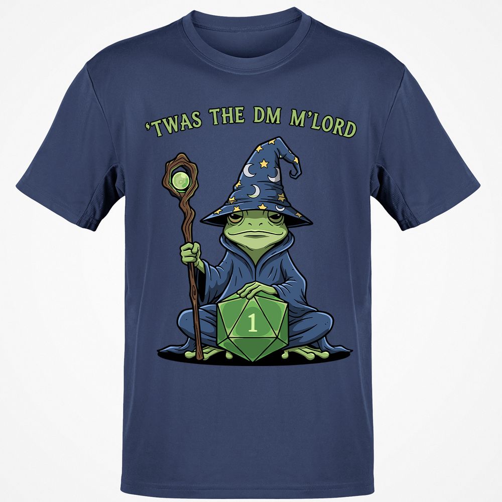 Twas the DM M’lord Classic Unisex T-Shirt - Navy - 7