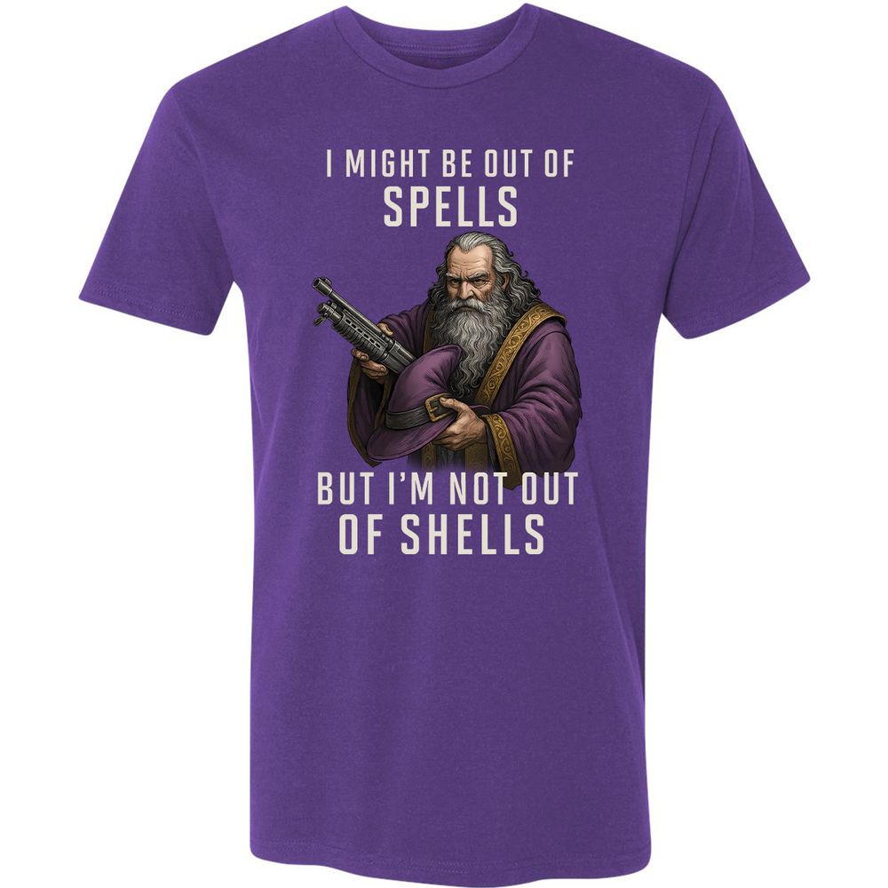 Not Out Of Shells Premium Unisex T-Shirt - Purple Rush - 7