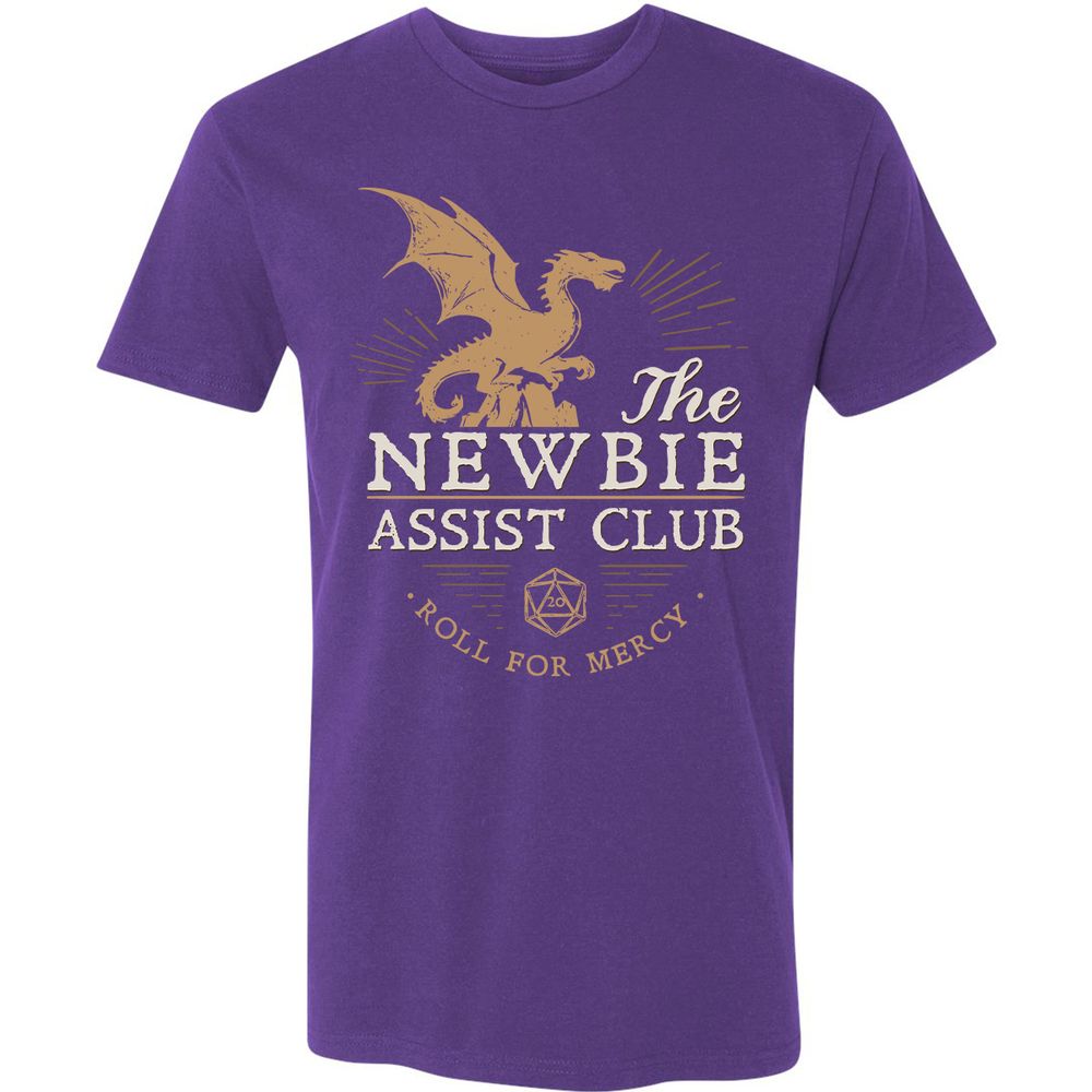 The Newbie Assist Club Premium Unisex T-Shirt - Purple Rush - 7
