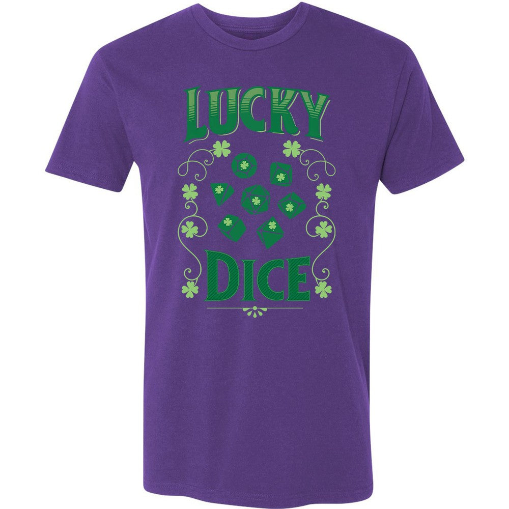 Lucky Dice Premium Unisex T-Shirt - Purple Rush - 7