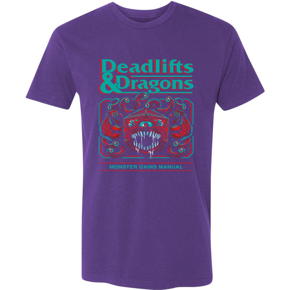 Deadlifts & Dragons Beholder - Purple Rush - 7