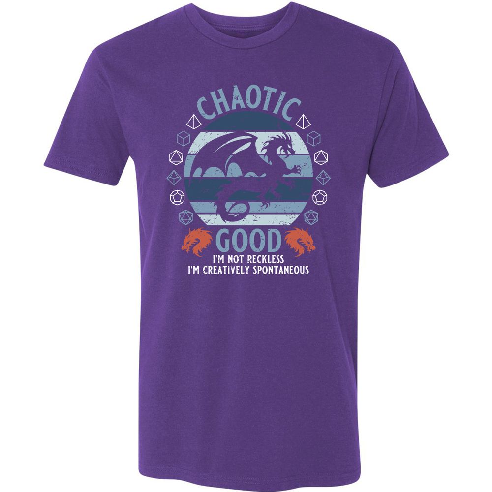 Chaotic Good 2 Premium Unisex T-Shirt - Purple Rush - 7