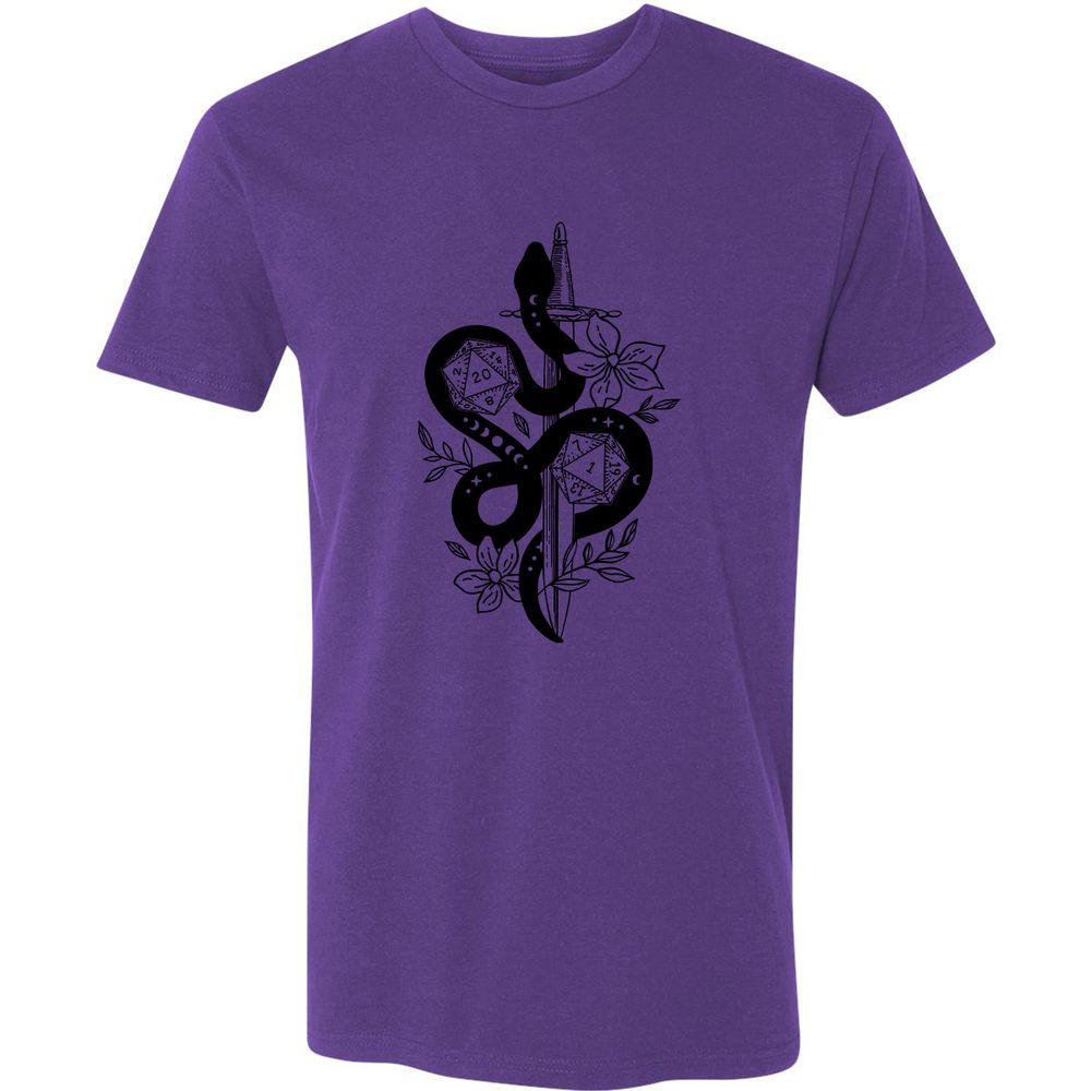 D20 Snake and Sword - Purple Rush - 7