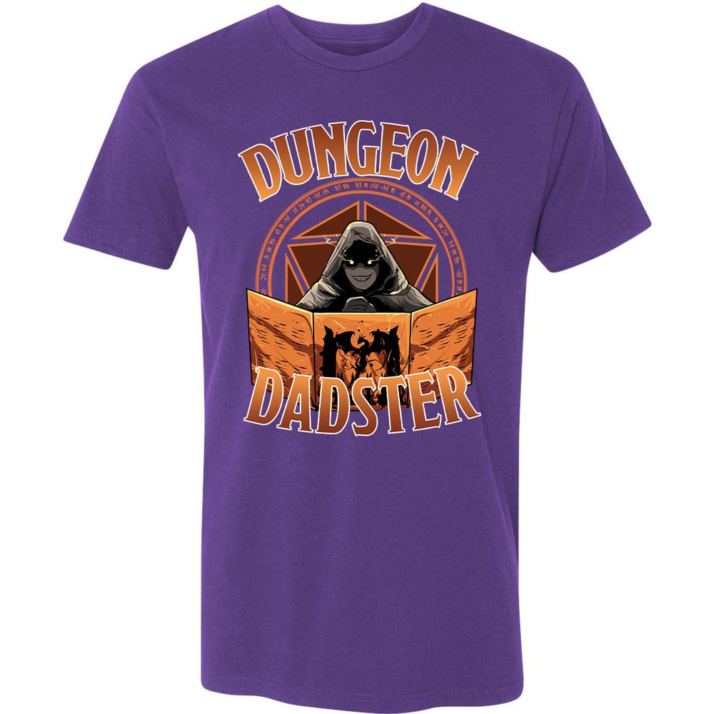 Dungeon Dadster Premium Unisex T-Shirt - Purple Rush - 7