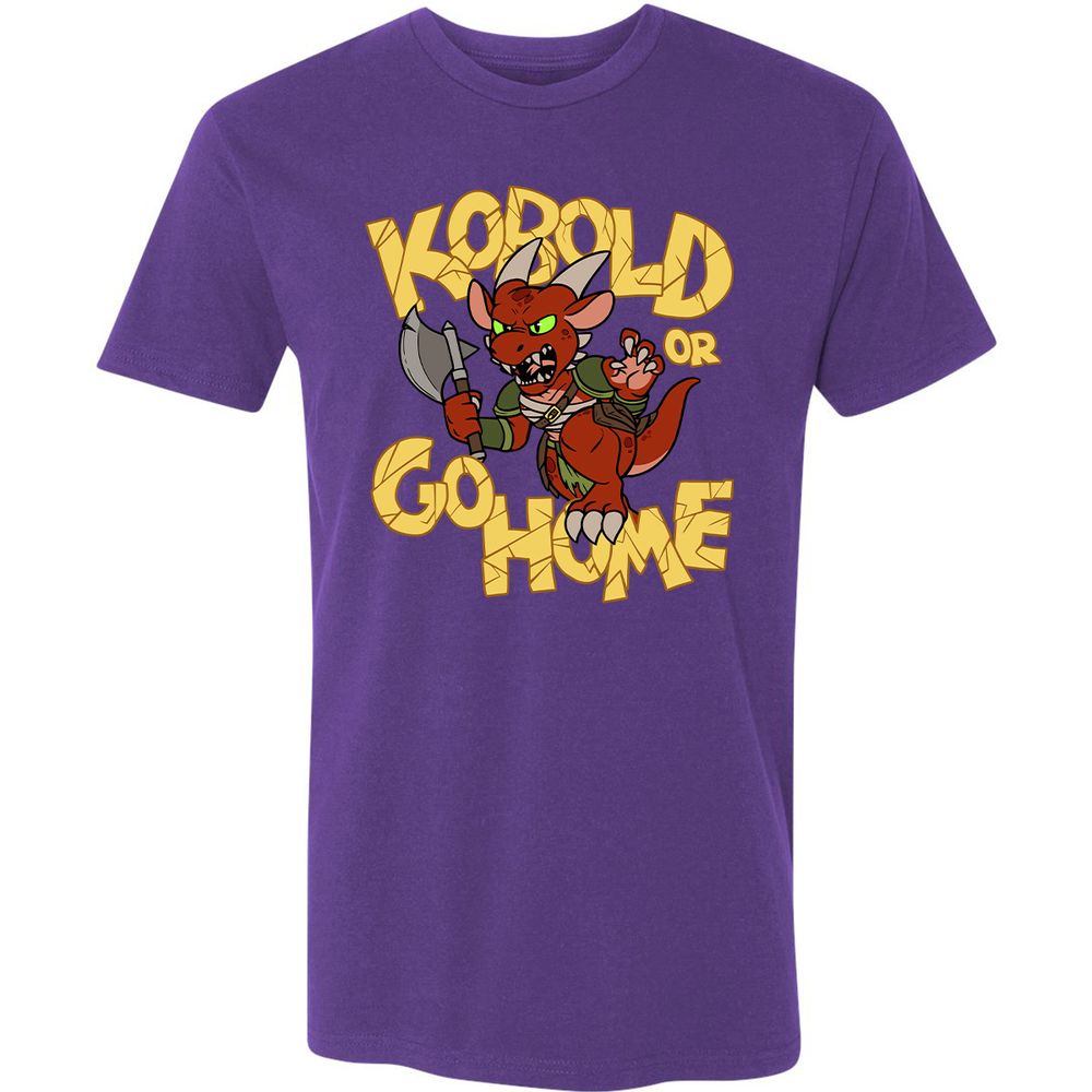 Kobold Or Go Home Premium Unisex T-Shirt - Purple Rush - 7