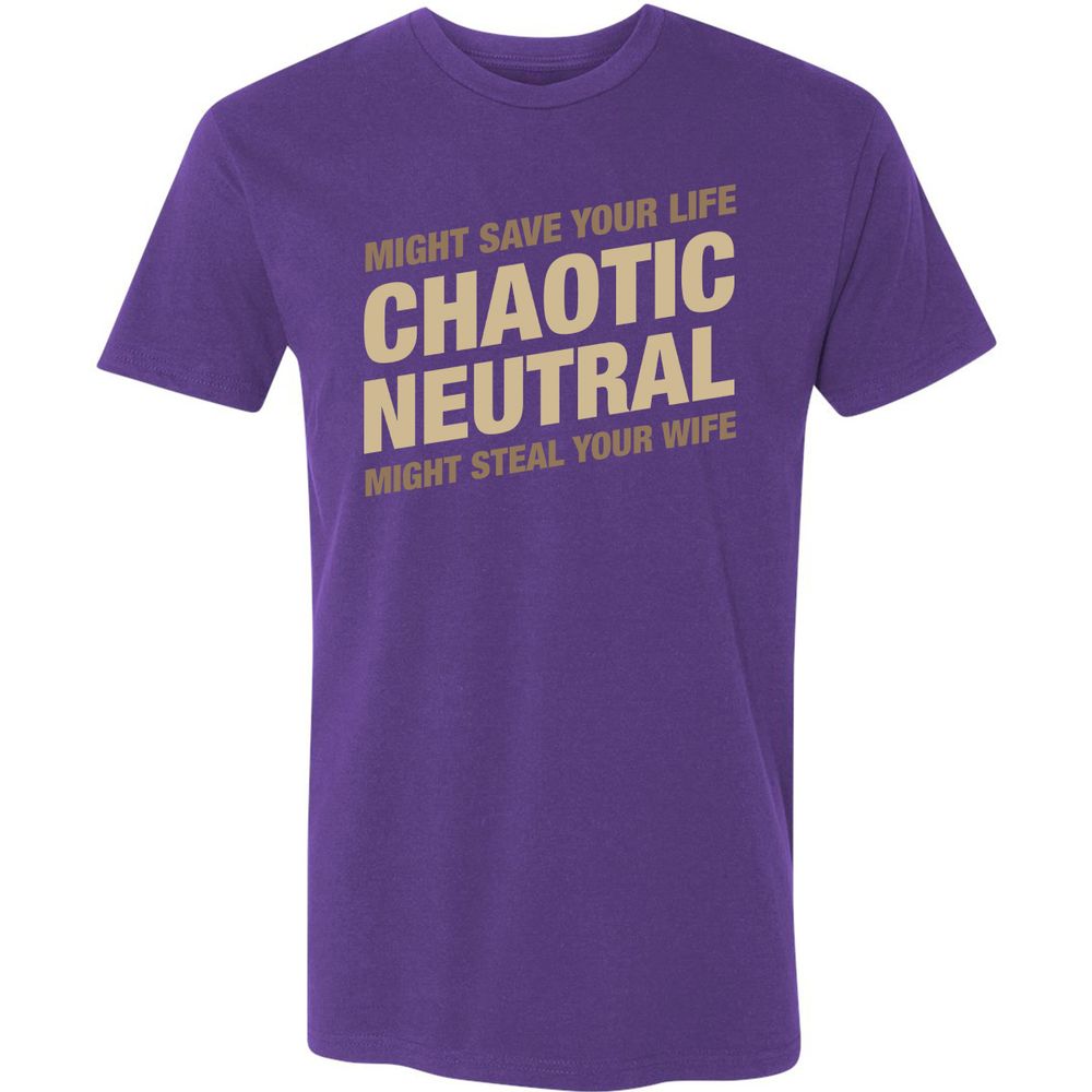 Might Save Your Life Might Steal Your Wife Premium Unisex T-Shirt - Purple Rush - 7