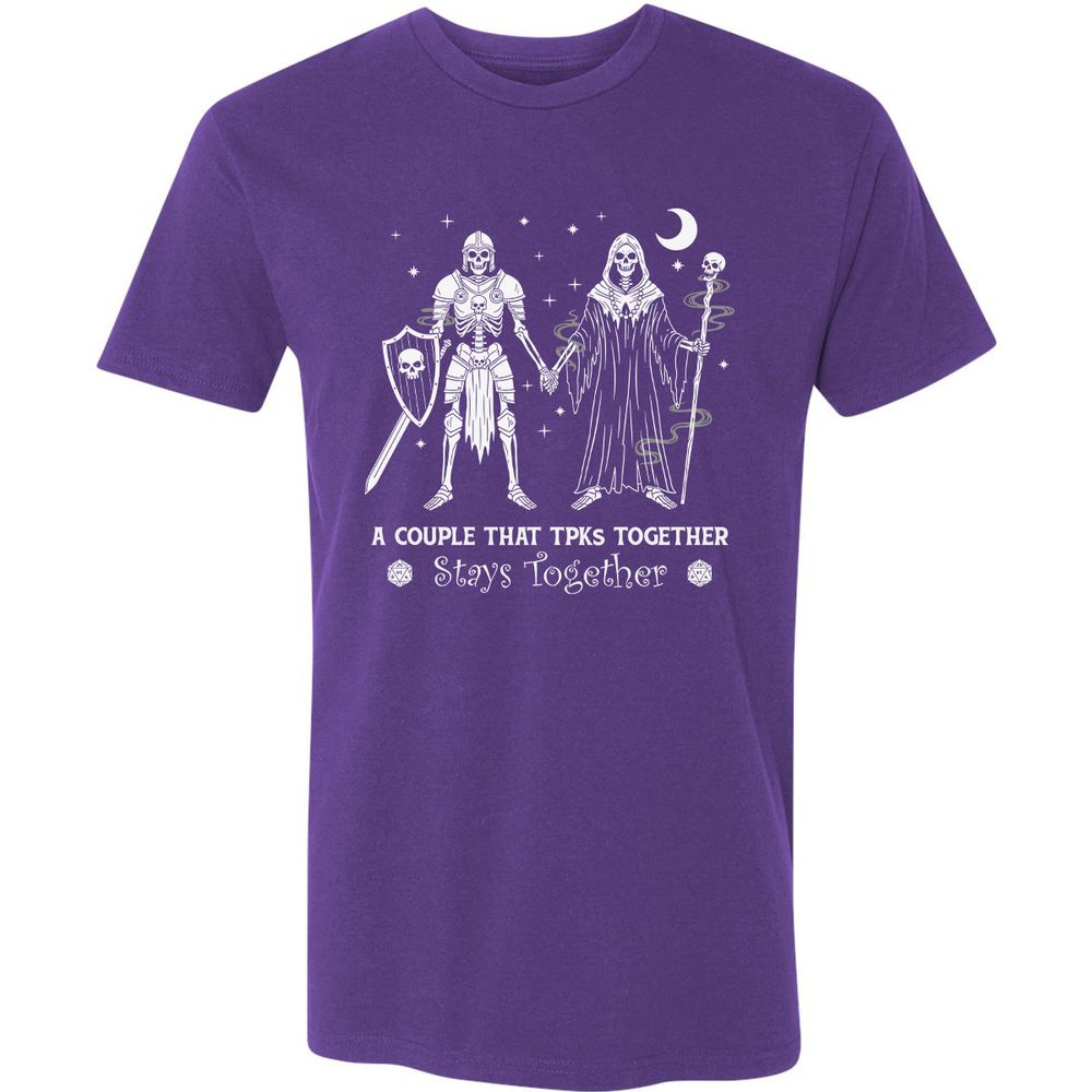 TPK Love – Skeleton Couple - Purple Rush - 7