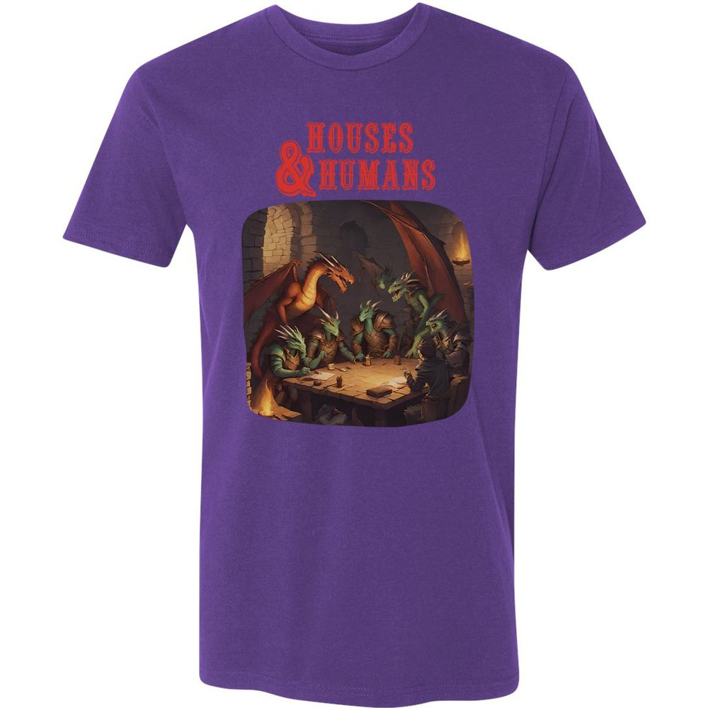 Houses And Humans Premium Unisex T-Shirt - Purple Rush - 7