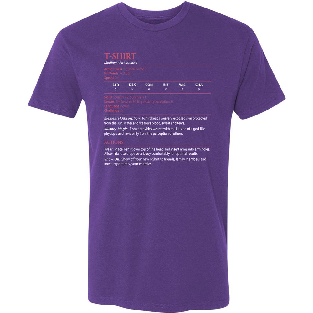 T-Shirt Premium Unisex T-Shirt - Purple Rush - 7