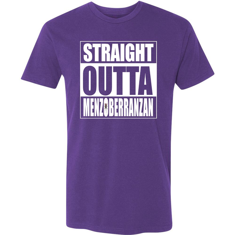 Straight Outta Menzoberranzan Premium Unisex T-Shirt - Purple Rush - 7