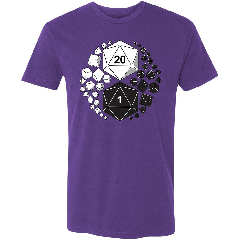 Gaming Yin Yang Premium Unisex T-Shirt - Purple Rush - 7
