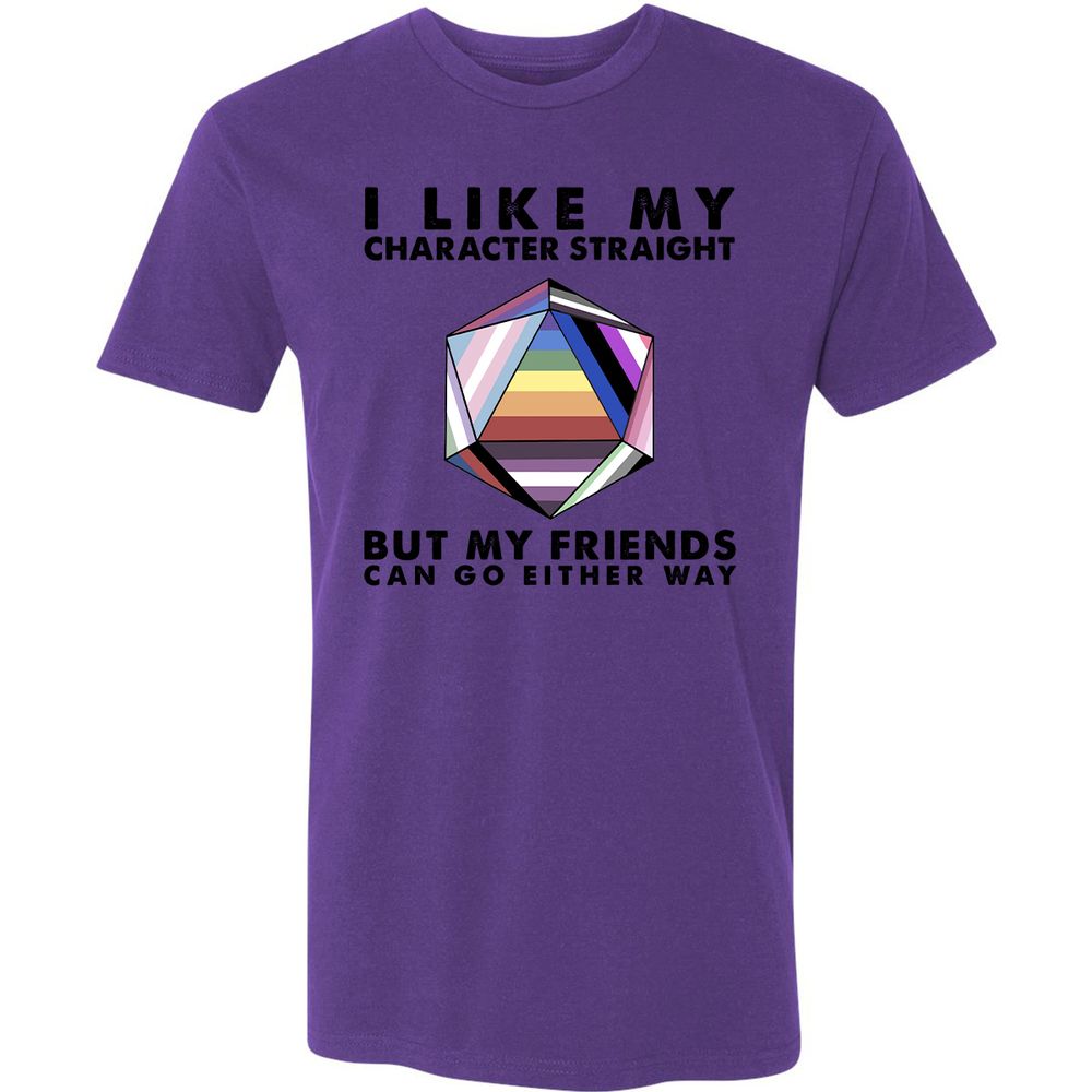 My Character Straight But Friends Can Go Either Way - Purple Rush - 7